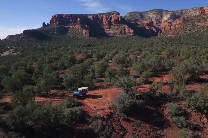 a view of a canyon